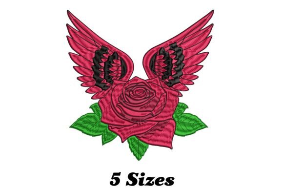 Angel Wing Rose Embroidery Review
