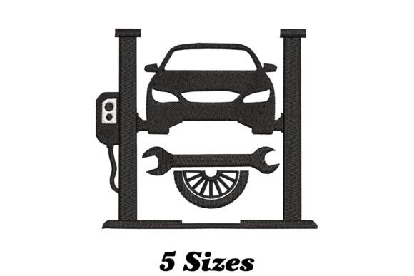 Auto Mechanic Repair Embroidery Review