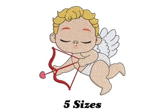 Cute Baby Cupid Embroidery Review