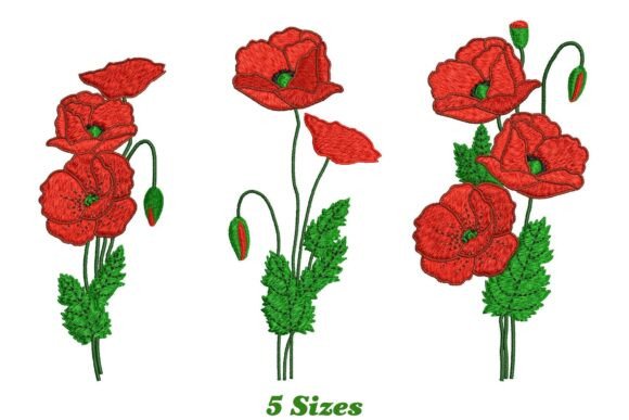 Delightful Poppy Flowers Embroidery Review