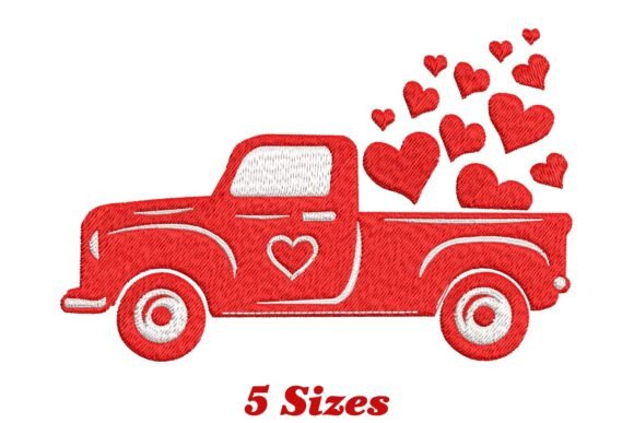 Delightful Truck with Hearts Embroidery Review