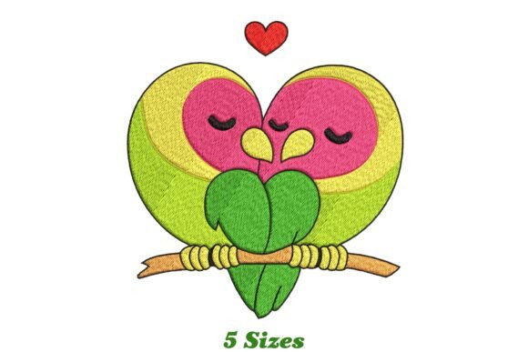 Elegant Love Birds Embroidery Review