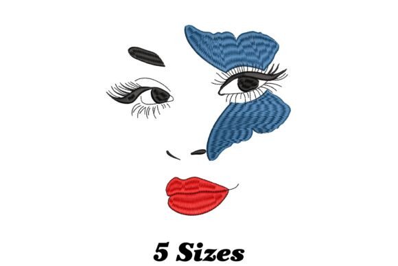 Face with Butterfly Embroidery Review
