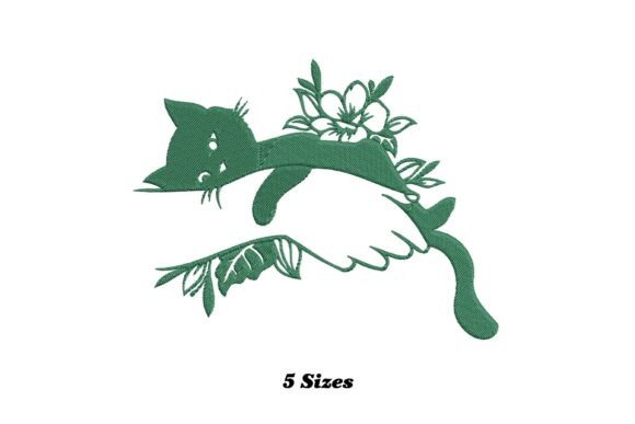 Floral Hand Holding Cat Embroidery Review