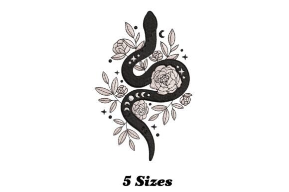 Floral Snake Embroidery Review for Seasonal Creations
