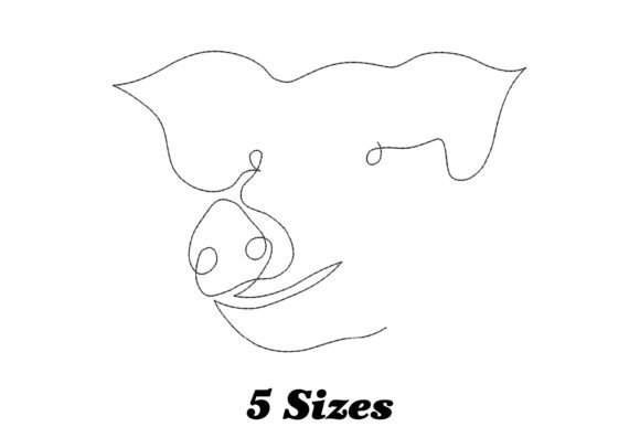 Line Pig Embroidery Design Review