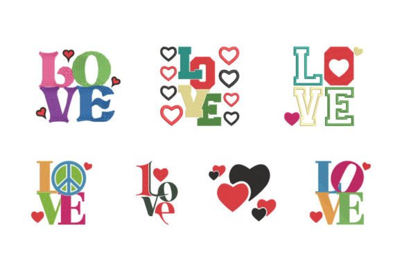 Love Valentine's Set Embroidery Review for Etsy Sellers