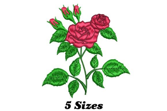 Rose Bloom Embroidery Design Review