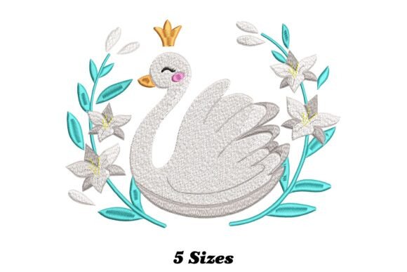 Swan's Elegance Embroidery Design Review