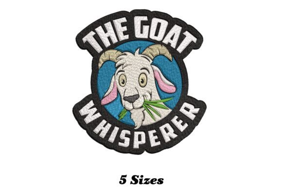 The Goat Whisperer: A Seasonal Embroidery Gem