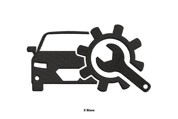 Vintage Car Repair Embroidery Review